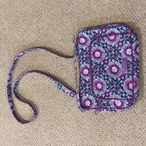Vera Bradley Cross Body Lilac Medallion Purse